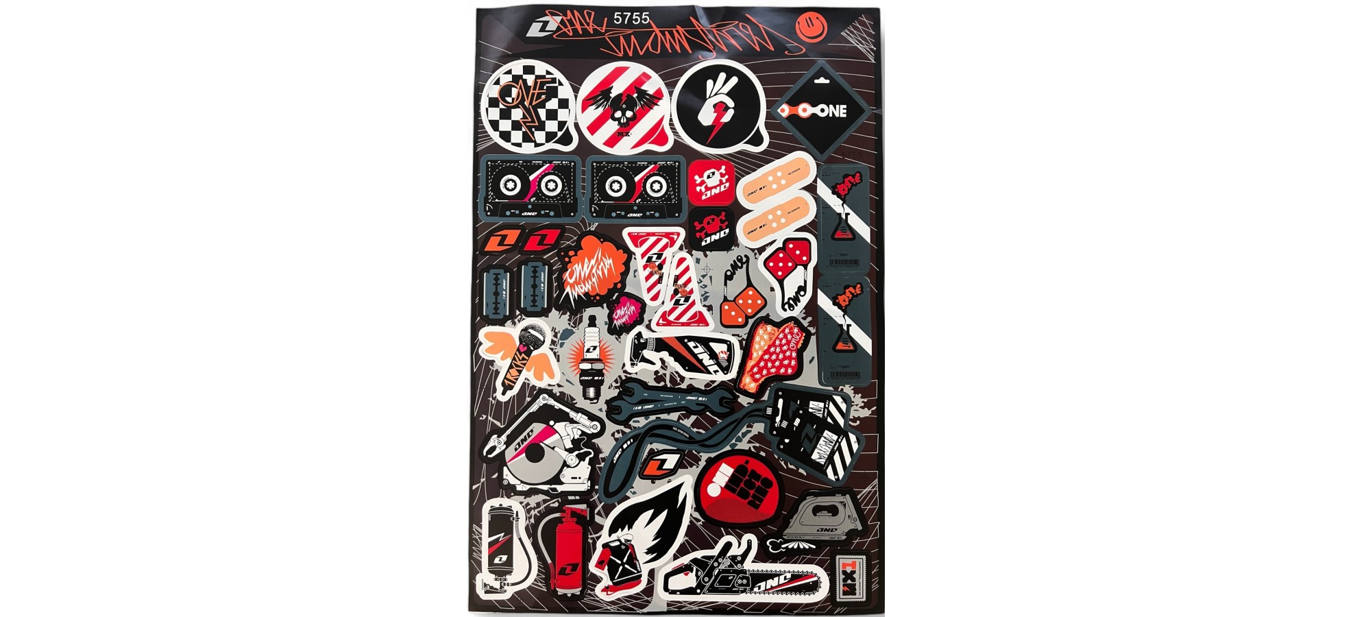 Planche de stickers - ONE...