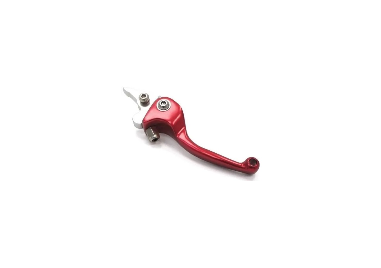 Levier de frein Aluminium retournable - Rouge