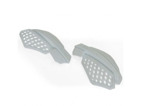 Protèges mains - Guidon Ø22mm - Blanc/Gris