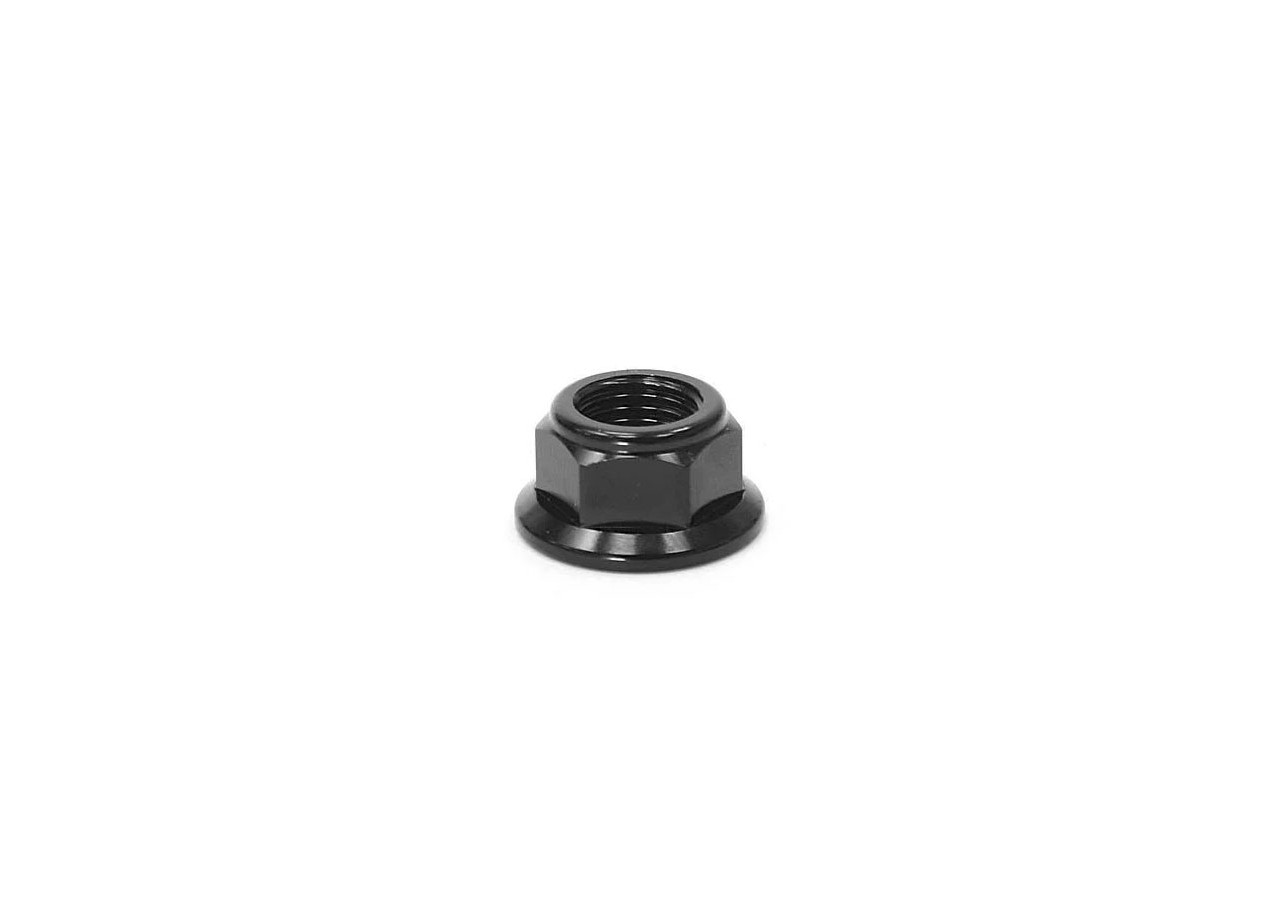 Ecrou d'axe de roue - Aluminium - Ø12mm - Noir