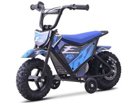 Moto Electrique pour enfant CRZ E-KID E-Kid 250W - Bleu