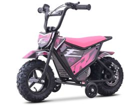 Moto Electrique pour enfant CRZ E-KID 250W - Rose