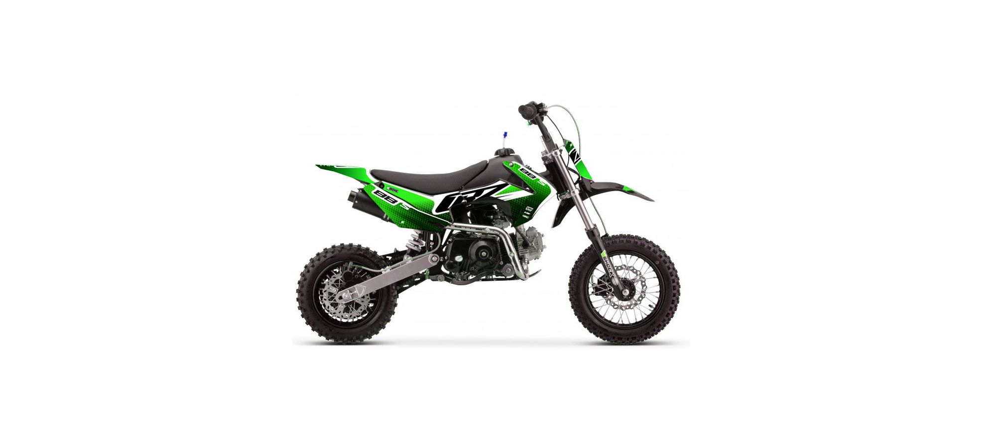 Dirt Bike CRZ S - 88cc Automatique - 10"/12" - Vert (2025)