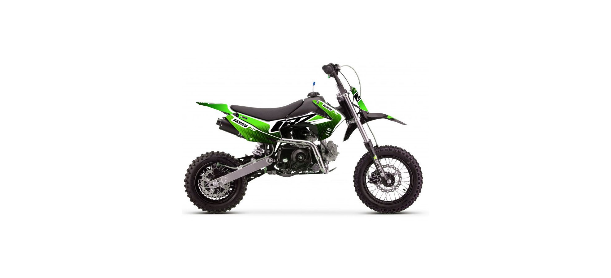 Dirt Bike CRZ S - 125cc - 12"/14" - Vert (2025)