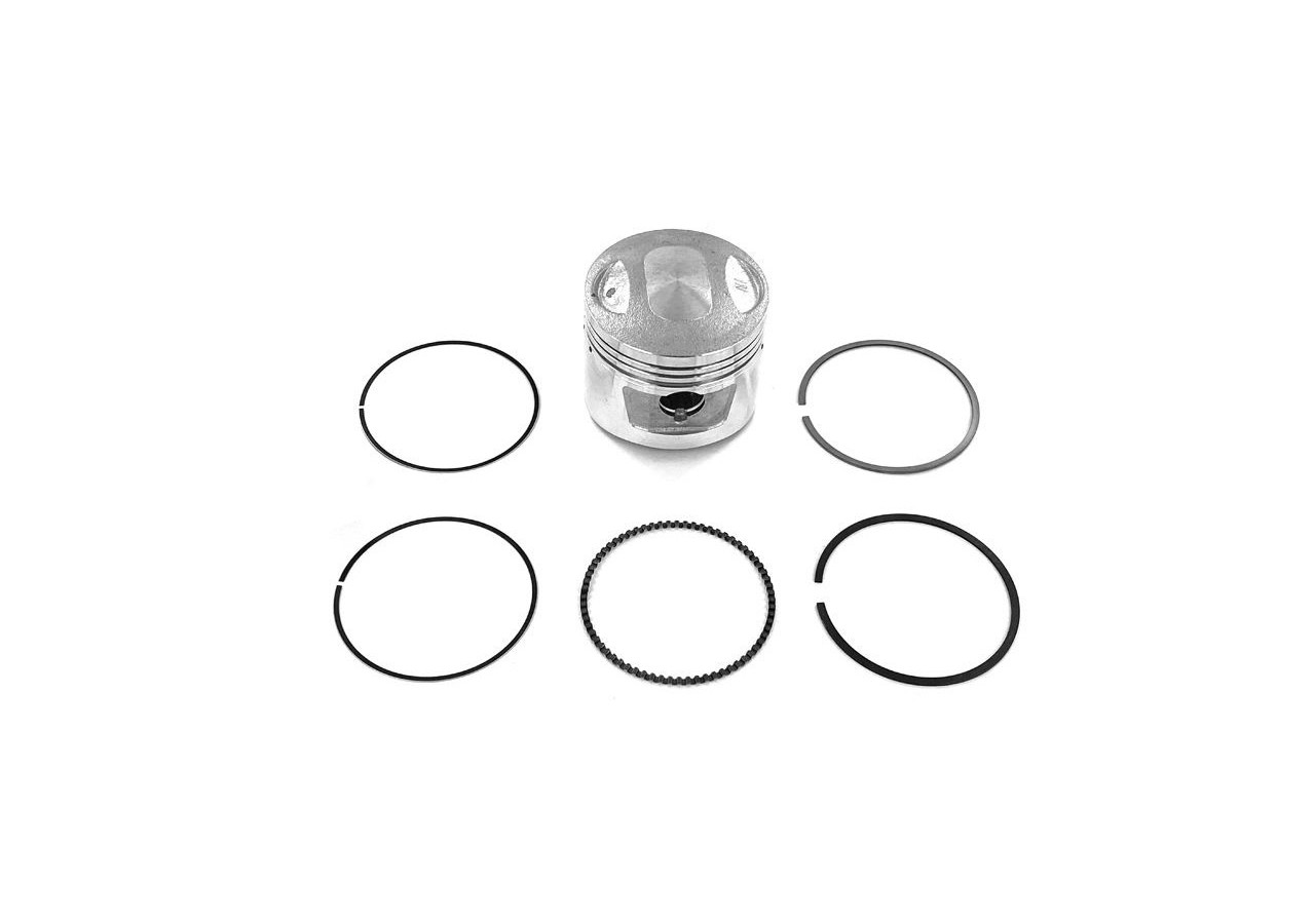 Piston + Segments - 150cc Zongshen - 60.3mm