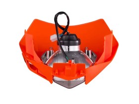 PLAQUE PHARE AVANT CRZ ERZ ORANGE
