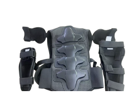 Gilet de Protection + Genouillère + Coudières Enfant (Taille Unique)