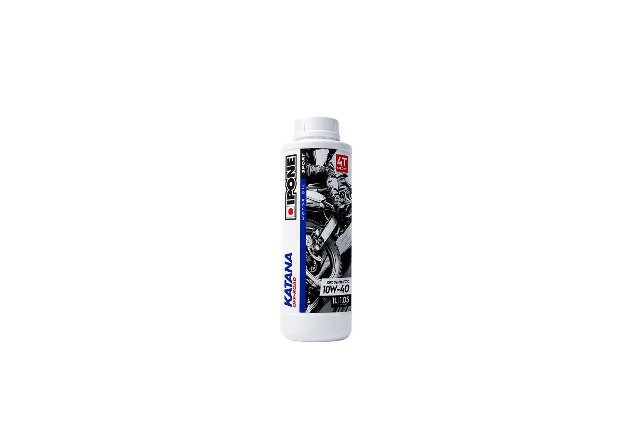 Huile moteur 4T IPONE KATANA Off ROad - 10W50 - 100% - 1L