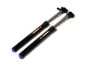 Fourche hydraulique VSHOCK inversée Réglable - 640/735/780/820/840mm (Té 45/48mm) - Etrier 51mm
