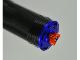 Fourche hydraulique VSHOCK inversée Réglable - 640/735/780/820/840mm (Té 45/48mm) - Etrier 51mm