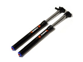 Fourche hydraulique VSHOCK inversée Réglable - 640/735/780/820/840mm (Té 45/48mm) - Etrier 51mm