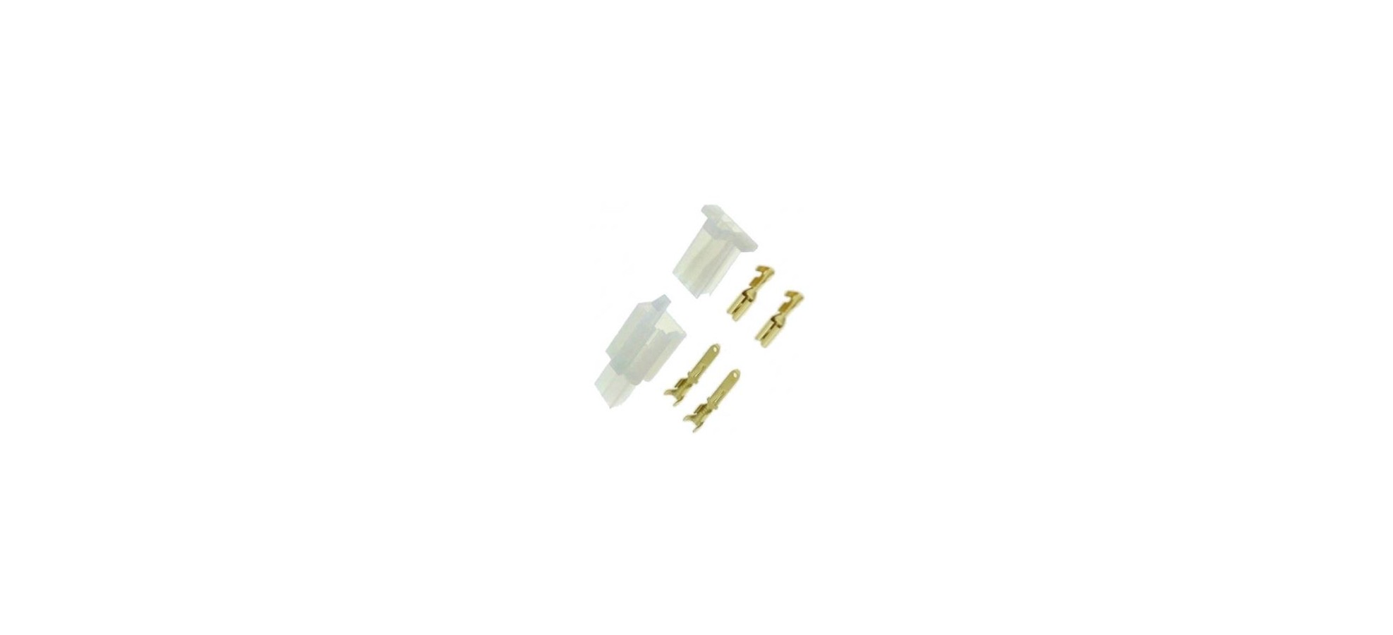 Connecteur 2 broches -...