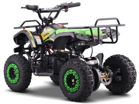 Pocket Quad Electrique CRZ 1000W E-SWAP - Vert (2025)