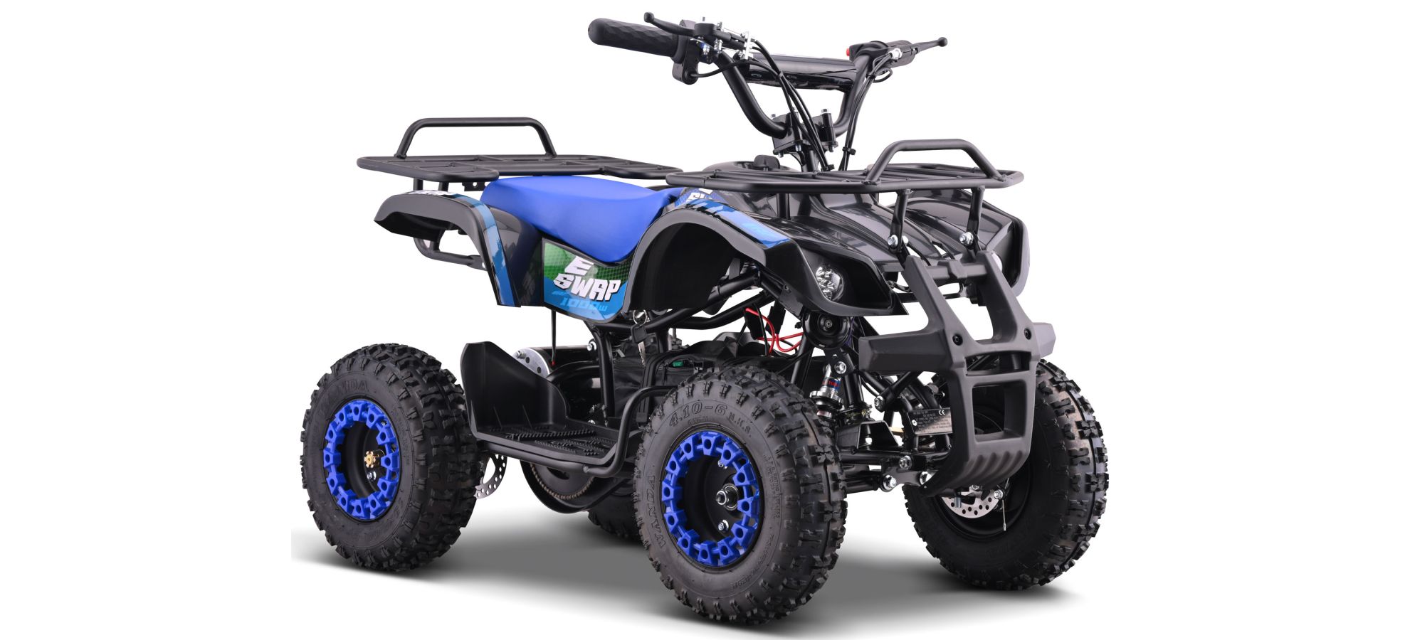 Pocket Quad Electrique CRZ 1000W E-SWAP - Bleu (2025)