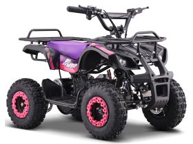 Pocket Quad Electrique CRZ 1000W E-SWAP - Rose (2025)