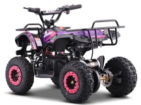 Pocket Quad Electrique CRZ 1000W E-SWAP - Rose (2025)