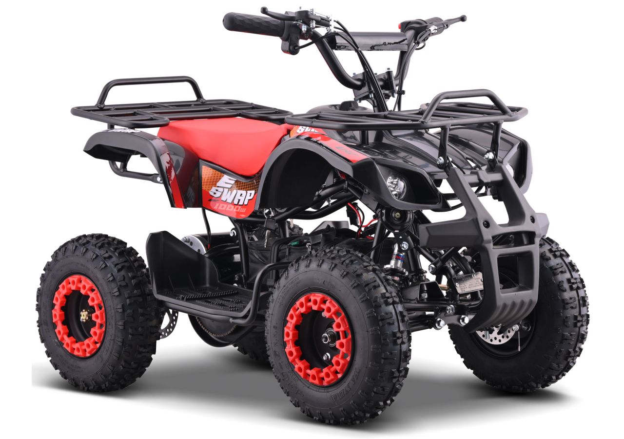 Pocket Quad Electrique CRZ 1000W E-SWAP - Rose (2025)