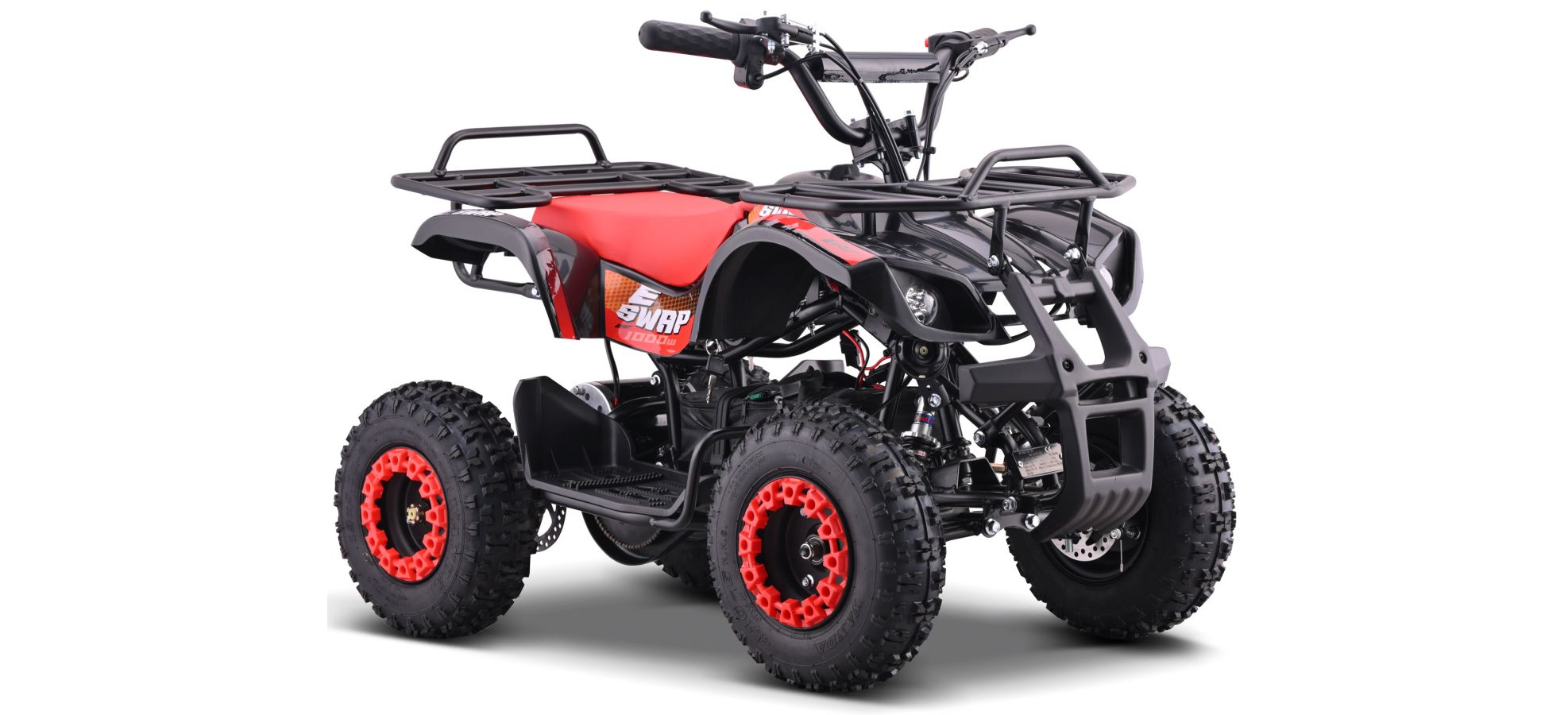 Pocket Quad Electrique CRZ 1000W E-SWAP - Rose (2025)