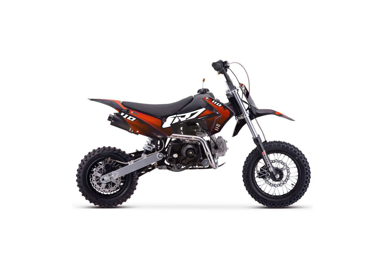 Dirt Bike CRZ S 88cc Automatique - 10"/12" - Orange