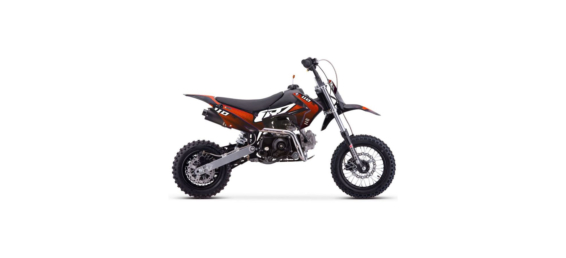 Dirt Bike CRZ S 88cc Automatique - 10"/12" - Orange