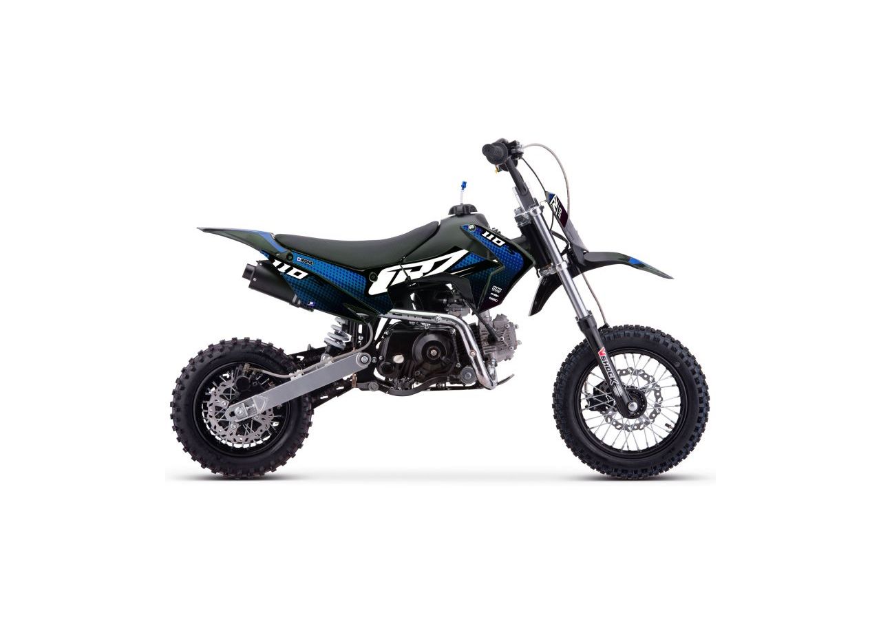 Dirt Bike CRZ S 88cc Automatique - 10"/12" - Bleu