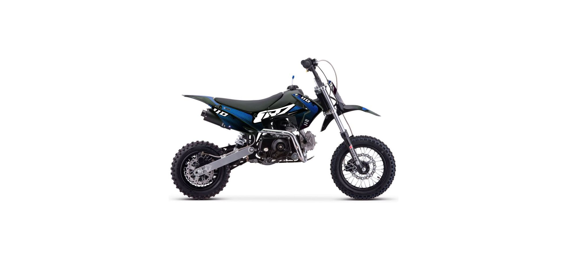 Dirt Bike CRZ S 88cc Automatique - 10"/12" - Bleu