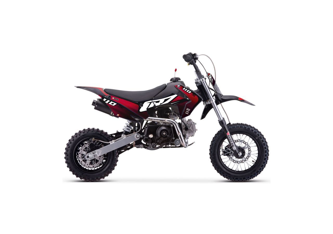 Dirt Bike CRZ S 88cc Automatique - 10"/12" - Rouge