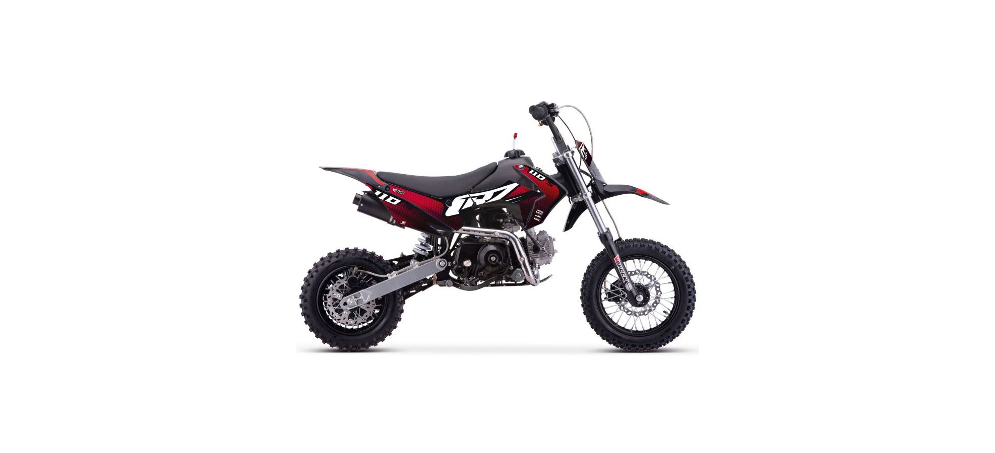 Dirt Bike CRZ S 88cc Automatique - 10"/12" - Rouge