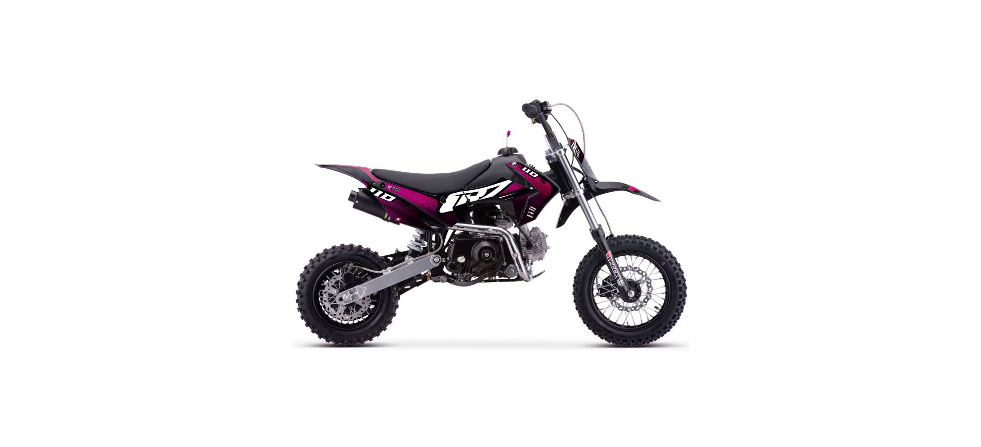 Dirt Bike CRZ S 125cc - 12"/14" - Rose