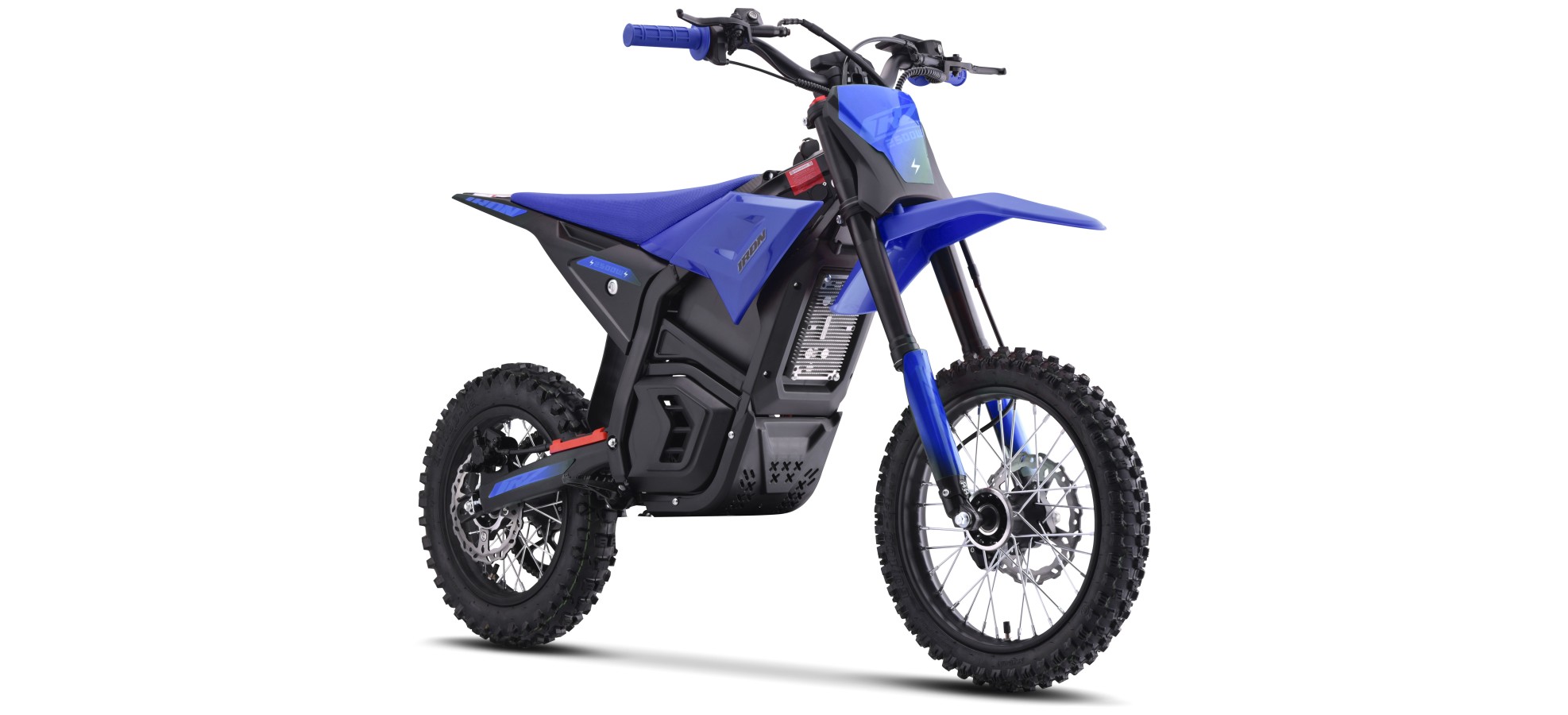 Dirt Bike électrique - CRZ IRON - 2500W 48v - 12"/14" - Bleu
