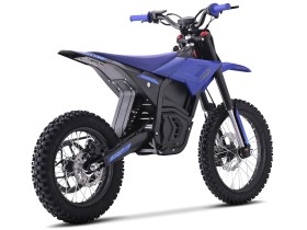 Dirt Bike électrique - CRZ IRON - 6000W 72V - 14"/17" - Bleu