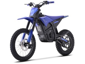 Dirt Bike électrique - CRZ IRON - 6000W 72V - 14"/17" - Bleu