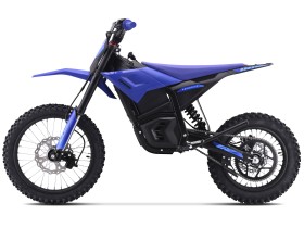 Dirt Bike électrique - CRZ IRON - 6000W 72V - 14"/17" - Bleu