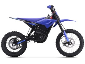 Dirt Bike électrique - CRZ IRON - 6000W 72V - 14"/17" - Bleu