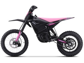 Dirt Bike électrique - CRZ IRON - 6000W 72V - 14"/17" - Rose