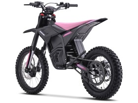 Dirt Bike électrique - CRZ IRON - 6000W 72V - 14"/17" - Rose