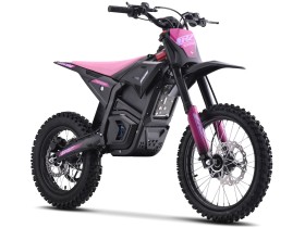 Dirt Bike électrique - CRZ IRON - 6000W 72V - 14"/17" - Rose