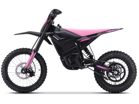 Dirt Bike électrique - CRZ IRON - 5000W 60V - 14"/17" - Rose