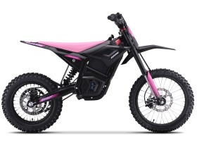 Dirt Bike électrique - CRZ IRON - 5000W 60V - 14"/17" - Rose