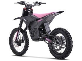 Dirt Bike électrique - CRZ IRON - 5000W 60V - 14"/17" - Rose