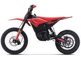 Dirt Bike électrique - CRZ IRON - 5000W 60V - 14"/17" - Rouge