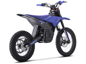 Dirt Bike électrique - CRZ IRON - 5000W 60V - 14"/17" - Bleu