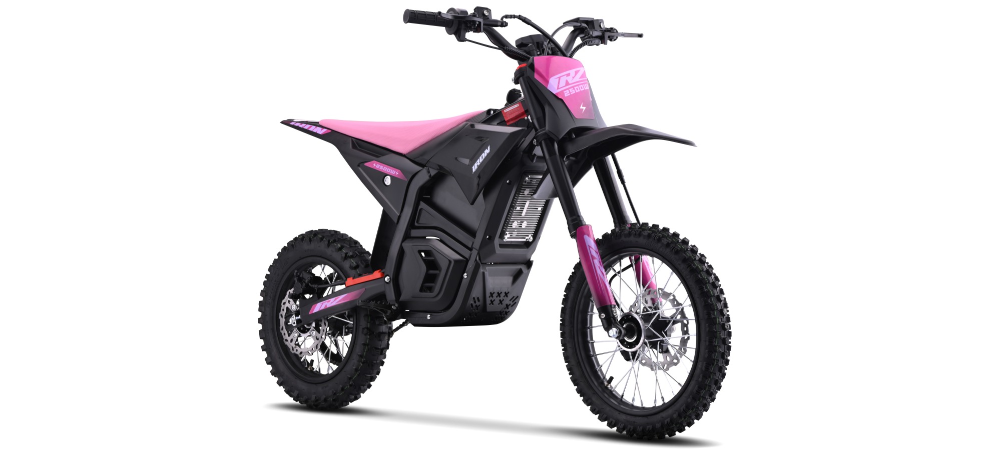 Dirt Bike électrique - CRZ IRON - 2500W 48v - 12"/14" - Rose