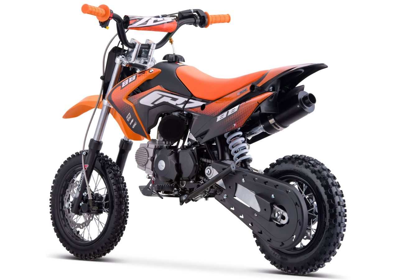 Dirt Bike CRZ ROOKIE S 88cc Automatique - 10"/12" - Orange