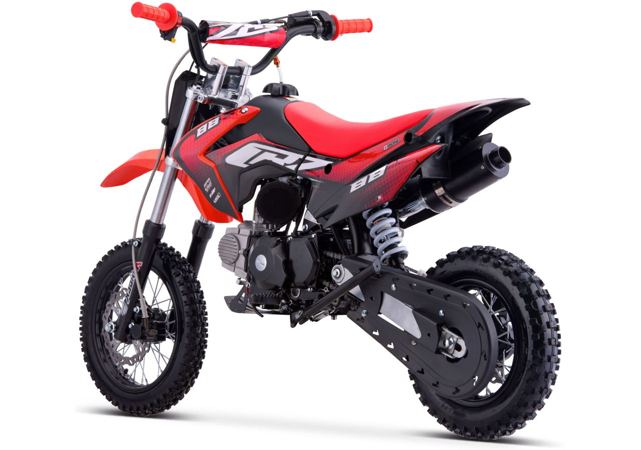 Dirt Bike CRZ ROOKIE S 88cc Automatique - 10"/12" - Rouge