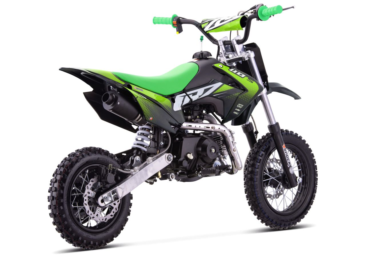 Dirt Bike CRZ ROOKIE S 110cc Automatique - 10"/12" - Vert