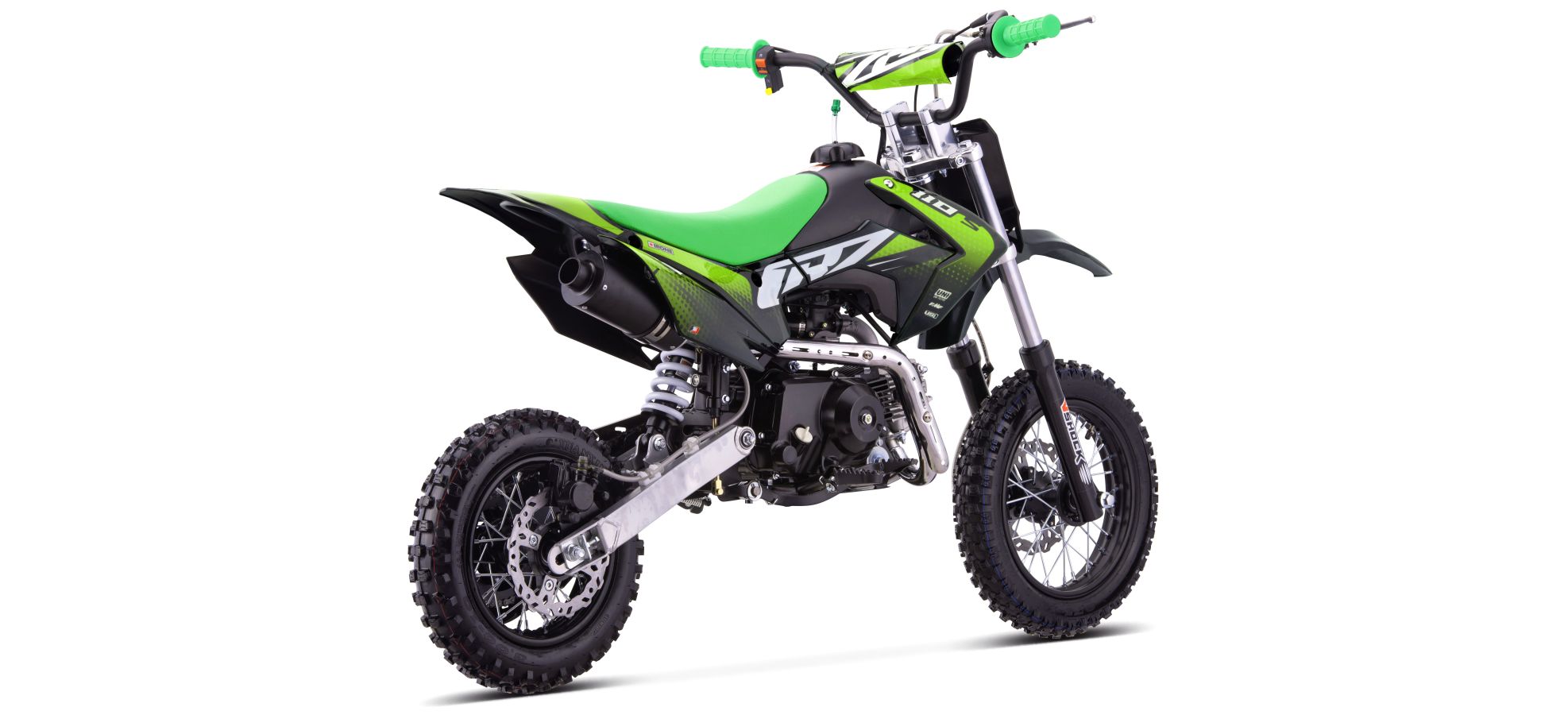 Dirt Bike CRZ ROOKIE S 110cc Automatique - 10"/12" - Vert