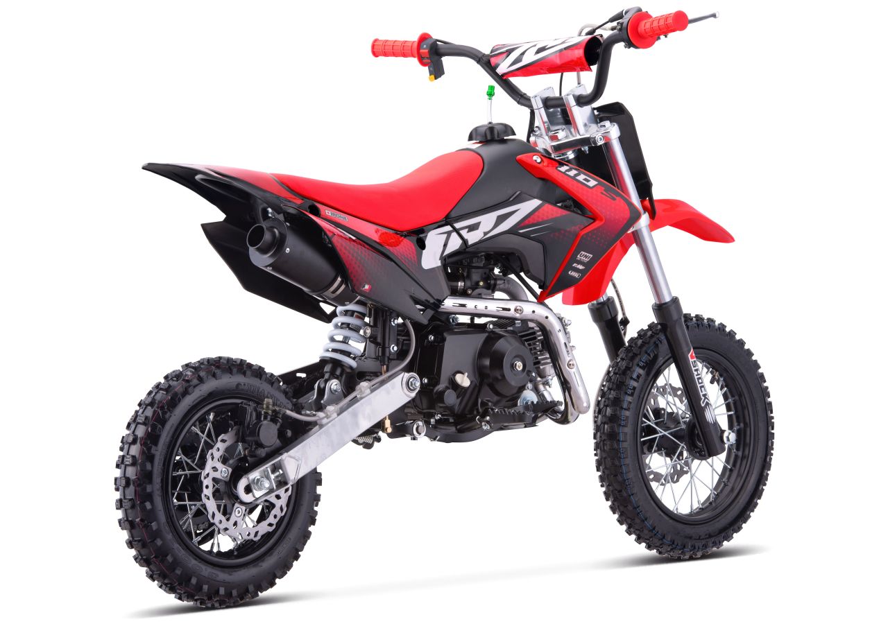 Dirt Bike CRZ ROOKIE S 110cc Automatique - 10"/12" - Rouge
