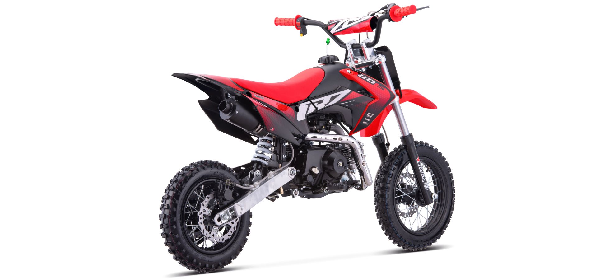 Dirt Bike CRZ ROOKIE S 110cc Automatique - 10"/12" - Rouge