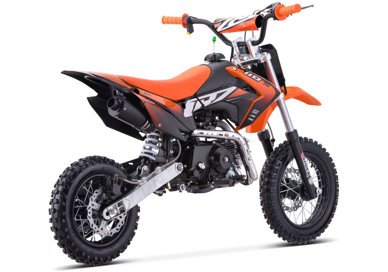 Dirt Bike CRZ ROOKIE S 110cc Automatique - 10"/12" - Orange